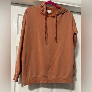Aerie Oversized Split Hem Hoodie